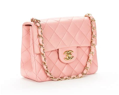 chanel dark pink mini|Chanel lambskin bag.